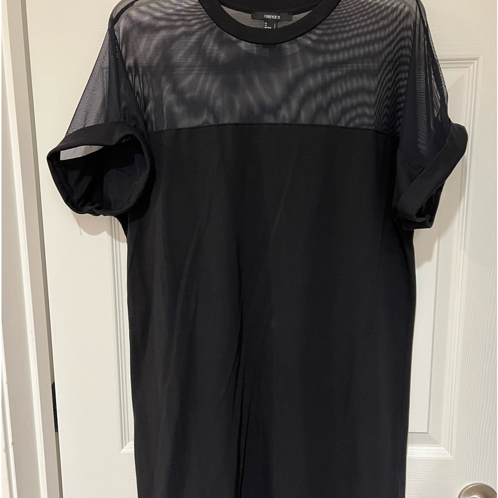 Short black dress